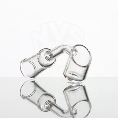 Generic Quartz - 2.5mm Thick Slanted Top Banger - 14F45