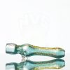 Dichro Onie/Chillum - Gold dichro over Aqua glass view 1