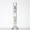 Sheldon Black 16" Straight Tube - Silver 3 lines view 3