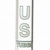 US Tubes 18" Beaker 55 24mm Joint - Aqua/White view 2