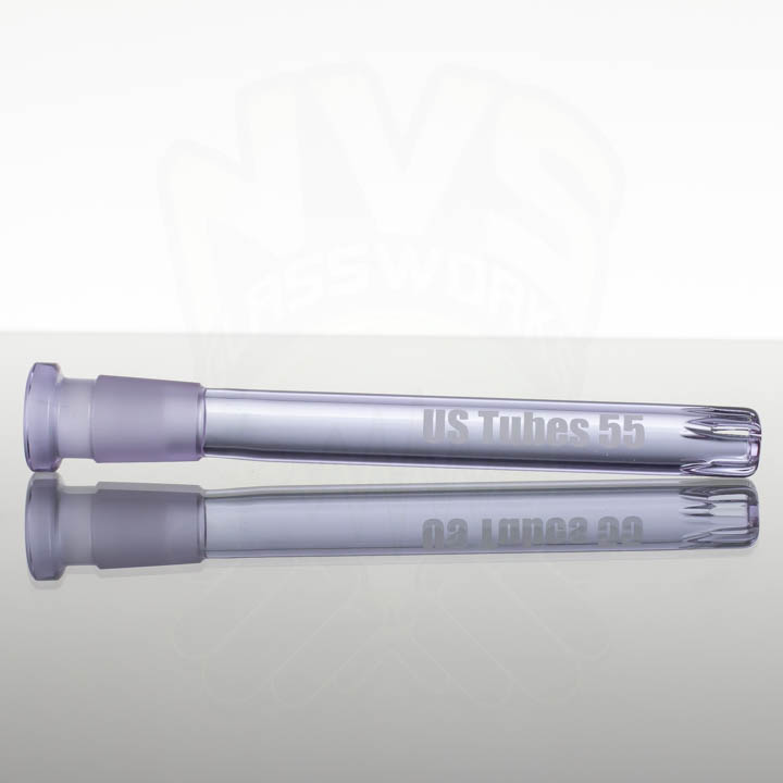 US Tubes 5.5in 55 14-18mm Downstem - Purple
