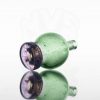 Vigil Glass - Bubble Cap - Green Stardust x Pink Slyme view 3