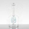 ZOB 110M45 Bubbler - Blue White Circles view 3