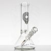 C2 10in 7MM Beaker - Black  Drip Logo view 5