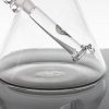 C2 16in 7MM Beaker - Black & White Drip Logo view 8