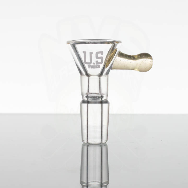 US Tubes 14mm Single Hole Slide - Cream Soda