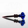 Monkey Boy Art Hollow Cap and Dabber - Blue - Brick Red view 2