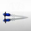 Monkey Boy Art Hollow Cap and Dabber - Blue - White view 1