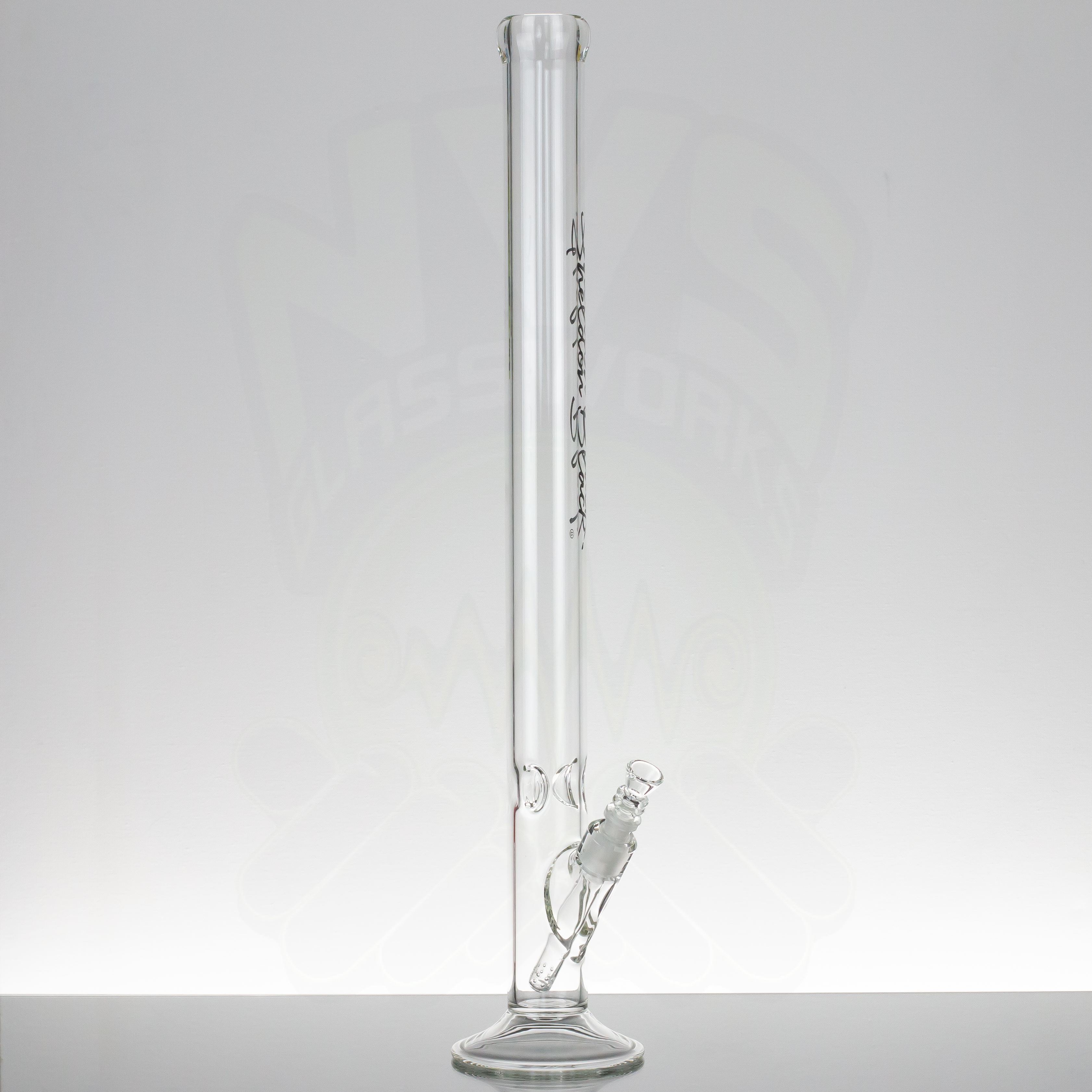 Sheldon Black 25in Straight - Black Script