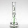 US Tubes 12" Beaker 55 - Green Downstem - Green label view 3