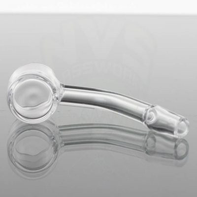Generic Quartz - 2.5mm Thick Slanted Top Banger - 10M45