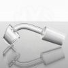 Generic Quartz - 4mm Thick Slanted Top Banger - 18M45 view 2