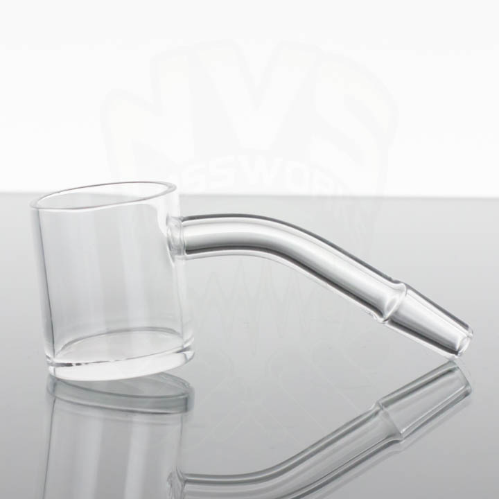 Generic Quartz - 30mm Flat Top Banger with Insert - 10M45