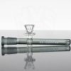 US Tubes 18" 7mm Beaker 57 - Trans Black Downstem - Charcoal Label view 9