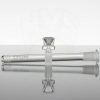 ZOB 110M Bubbler - Light Blue Black Shatter view 6