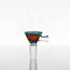 Koji Glass Worked Slide 14mm - Blue Black Orange Red 2 view 1