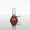 Koji Glass Worked Slide 14mm - Blue Black Orange Red 2 view 6