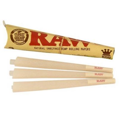 RAW Cones Classic King Size - 3pk