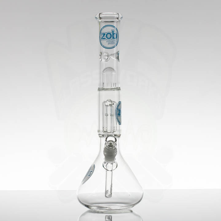 ZOB Mini 4 Arm Beaker - Blue Gray Circles
