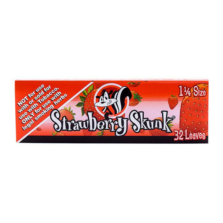 Skunk Brand Strawberry 1-1/4 Rolling Papers