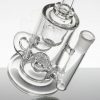 FatBoy Glass - 8in Mini Klein Clear -  Seed Perc view 7