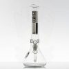 ZOB 14in OG Beaker - Black Grey Checkered with Checkered Side Circle view 1