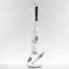 ZOB 20in Double UFO Beaker - Blue Black Oval view 5