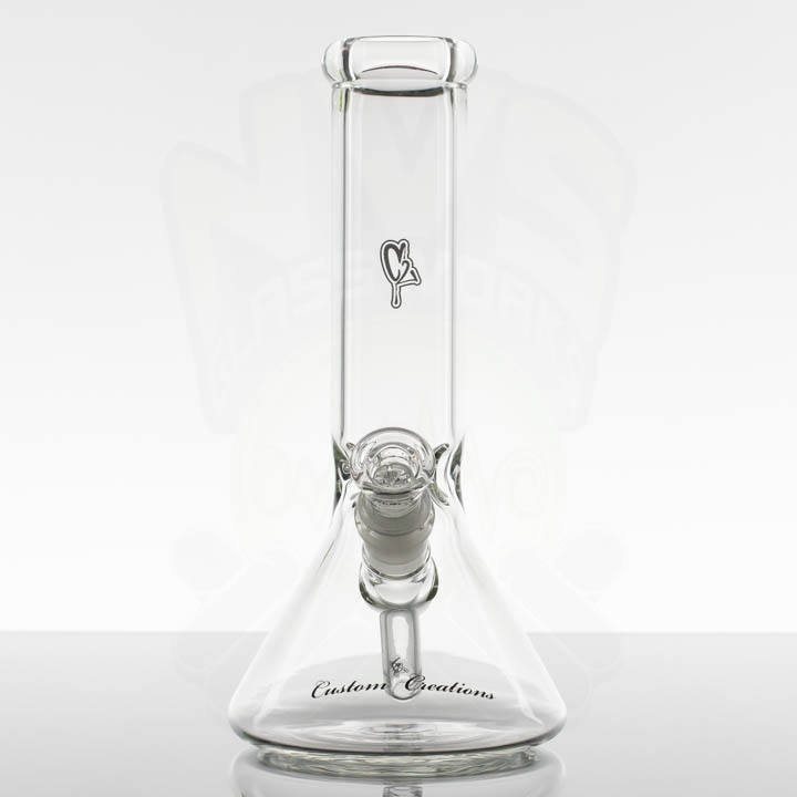 C2 10in 5MM Beaker - Small Black C2 Drip