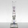 US Tubes 14in Beaker 55 14-24mm Joint - Purple Downstem - Purple label view 1