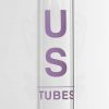 US Tubes 14in Beaker 55 14-24mm Joint - Purple Downstem - Purple label view 7