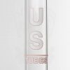 US Tubes 17in Beaker 55 14-24mm Joint - Pink Downstem - Pink White Label view 6