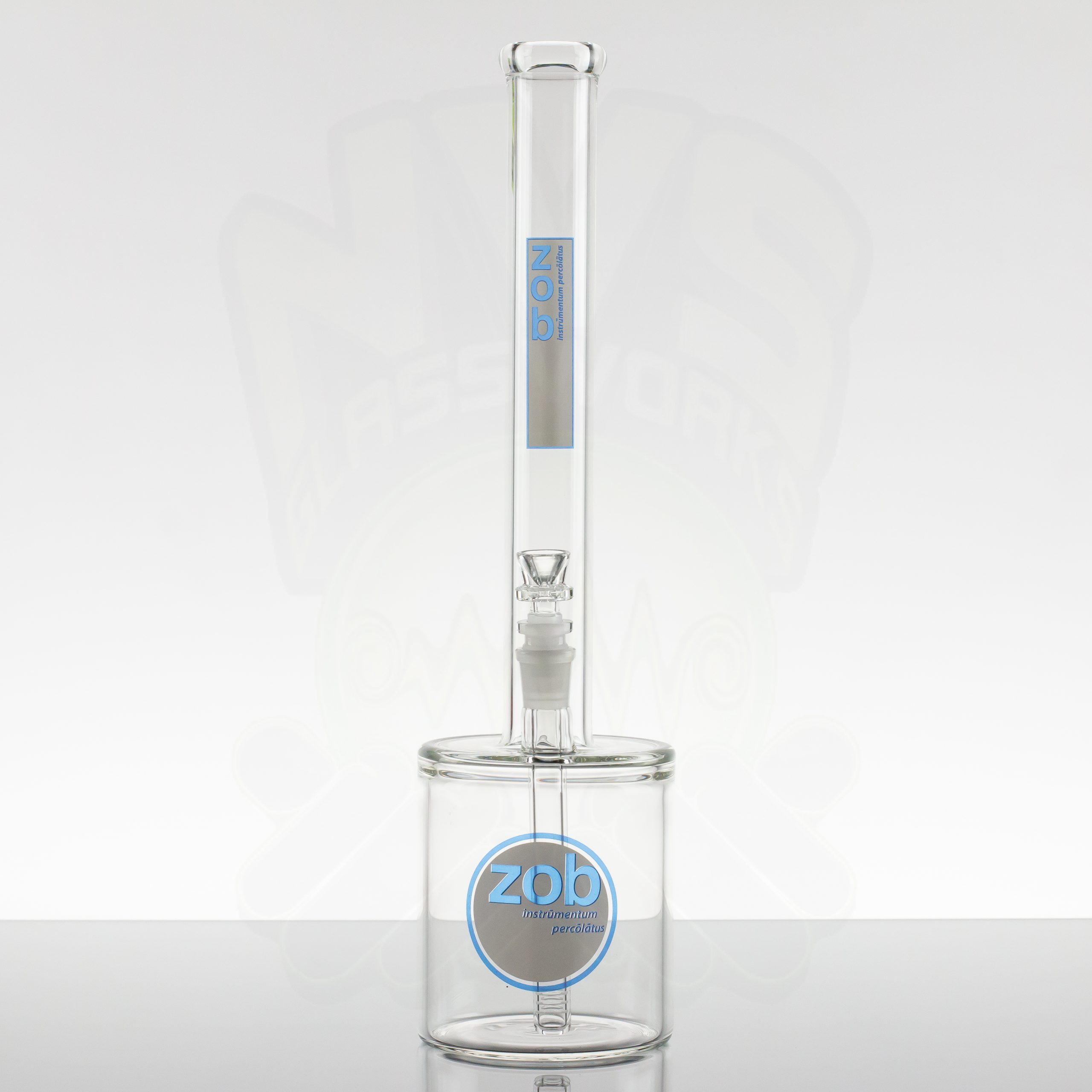 ZOB 18in 110M 90 - White Square Blue Outline
