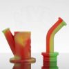 Pulsar Silicone Oil Rig - Rasta Glow view 5