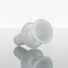 US Tubes 18in Beaker 55 14-24mm White Downstem - Red White Logo view 8