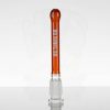 US Tubes 6.0in 60 Oversized 14-24mm 3-Slit Downstem - Amber view 2