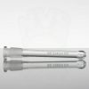 US Tubes 6.5in 65 Oversized 14-24mm 3-Slit Downstem - Clear view 1