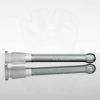 US Tubes 6.5in 65 Oversized 14-24mm 3-Slit Downstem - Trans Black view 1
