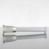 US Tubes 6.5in 65 Oversized 18-29mm Showerhead Downstem - White view 1
