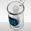 ZOB Large 8 Arm Bubbler - Black Blue Circle view 4