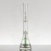 US Tubes 18in 9mm Beaker - 18-24mm 3-Slit Green - Green White Label view 3