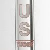 US Tubes 18in 9mm Beaker - 18-24mm 3-Slit White - Red White Label view 6