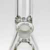 US Tubes 18in 9mm Beaker - 18-24mm 3-Slit White - Red White Label view 5