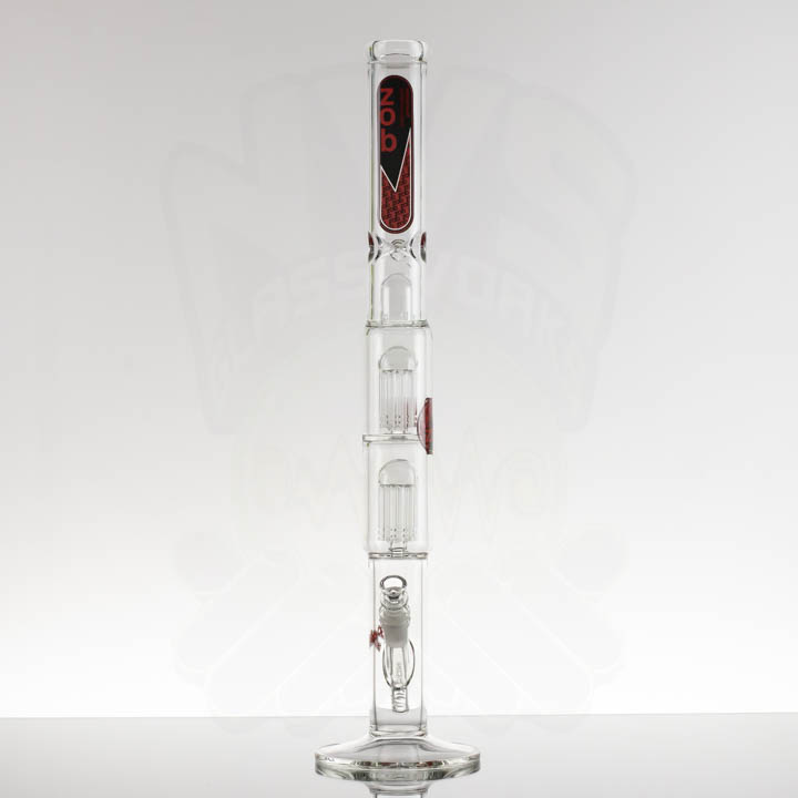 ZOB 24in Double 8arm Tree Straight - Red Black Oval