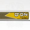 ZOB 24in OG Straight - Yellow Black Stripes view 5
