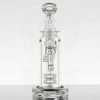 C2 50MM Glass Flush Double Showerhead Bub - Black C2 Drip view 3