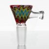 Koji Glass Worked Slide 14mm - Retro Rainbow 2 view 1