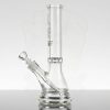 US Tubes 13in Beaker 57 - Ice Ring - Brown White Logo view 2