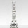 US Tubes 13in Beaker 57 - Ice Ring - Brown White Logo view 1