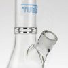 US Tubes 14in Beaker 55 - Ice Ring - 14-18mm Cobalt - Blue White Logo view 5