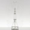 US Tubes 18in Beaker 55 - Ice Ring - 14-24mm - Black White Logo view 3